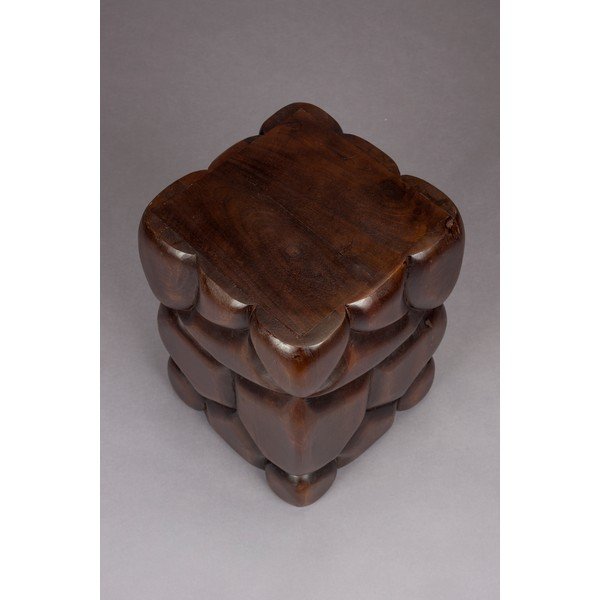 Odkládací stolek z mangového dřeva 30x30 cm Brooklyn – Dutchbone-image-3