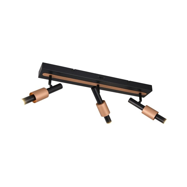 Černé/v bronzové barvě LED bodové svítidlo 20,5x63 cm Ikaris – Trio Select-image-2