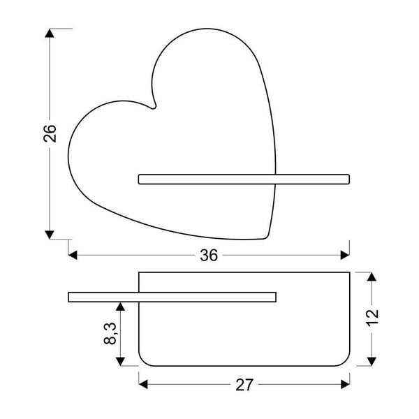 Modré dětské svítidlo Heart – Candellux Lighting-image-2