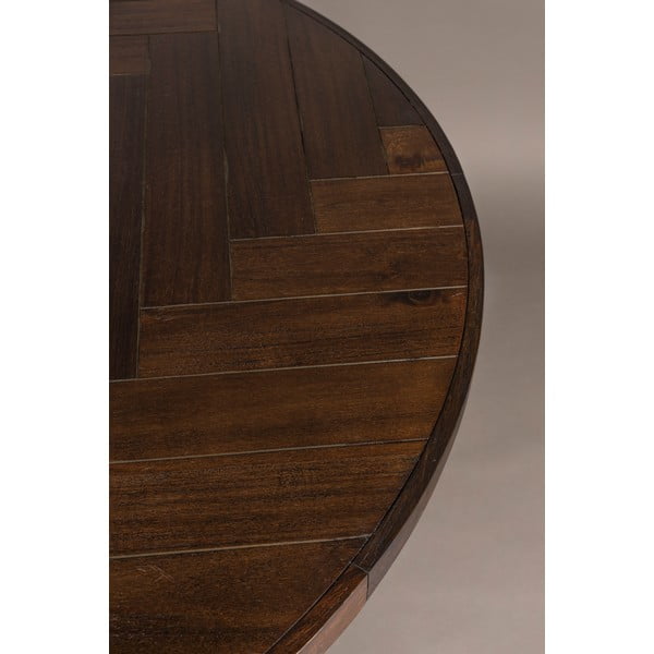 Kulatý jídelní stůl v dekoru akácie ø 120 cm Class – Dutchbone-image-1