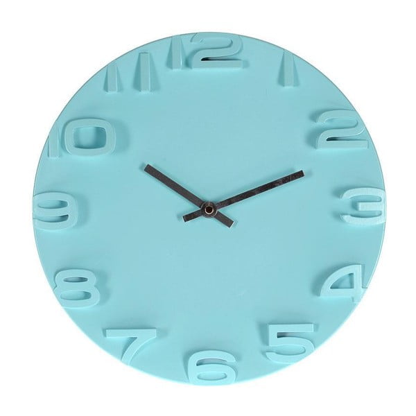 Nástěnné hodiny Plastic Blue