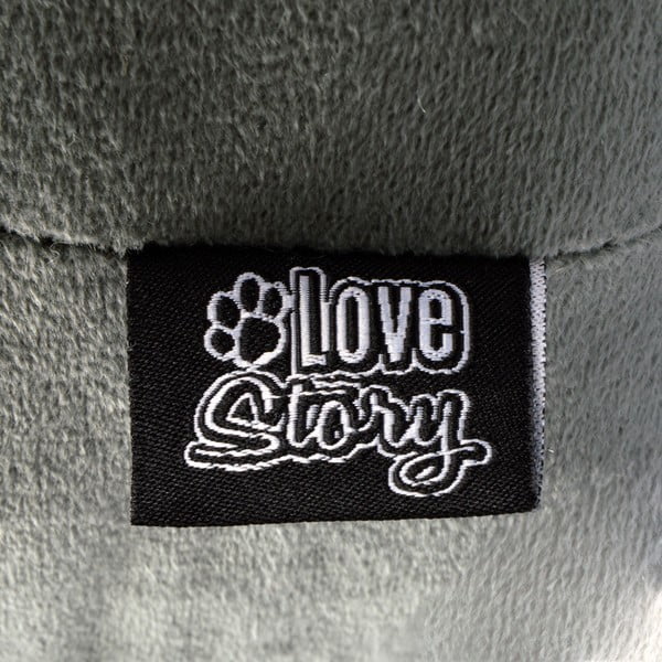 Tmavě zelená kukaň pro kočku 38x35 cm – Love Story-image-2