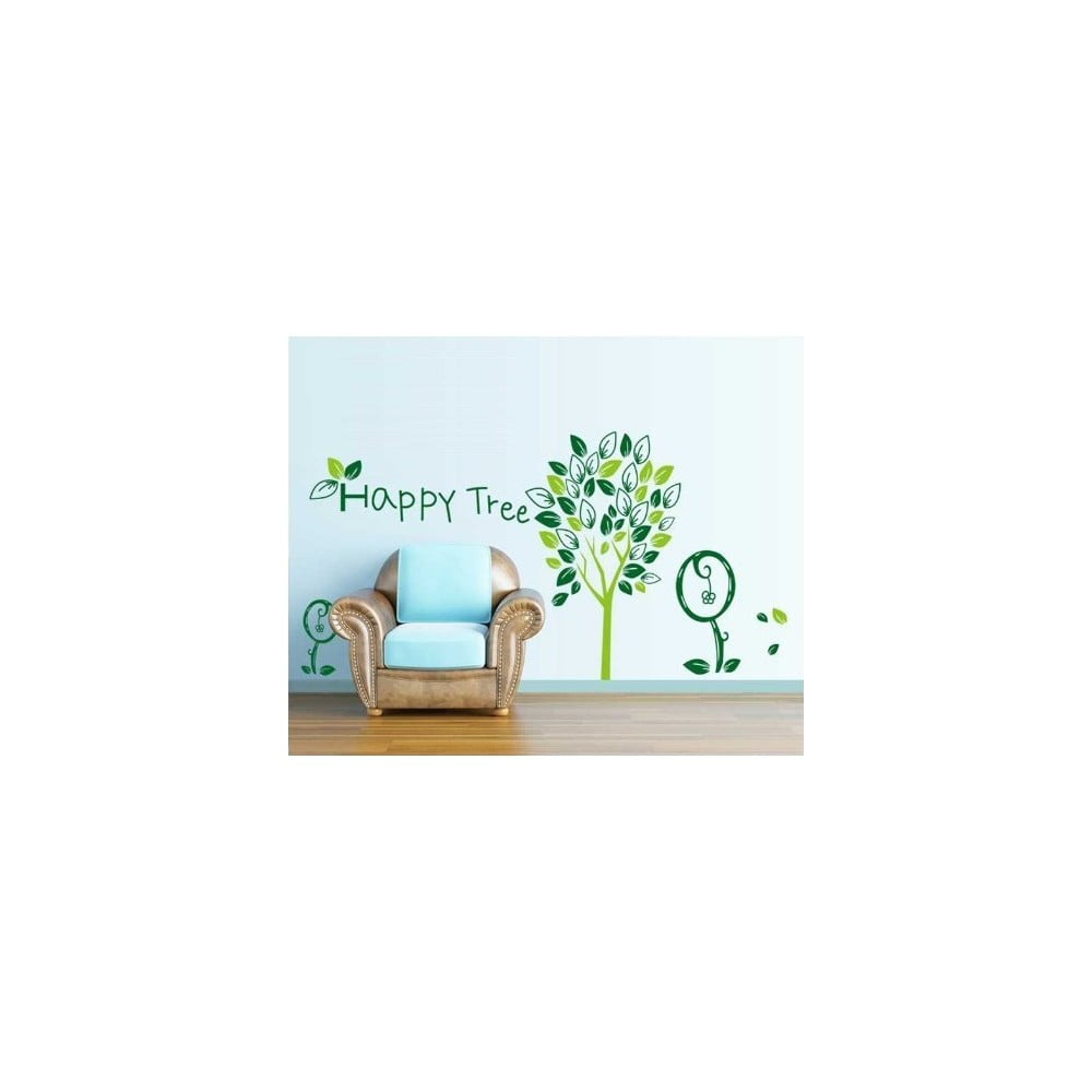 Samolepka na stěnu Happy Tree, 60x90 cm