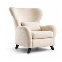 Béžové křeslo ušák Miuform Miuf