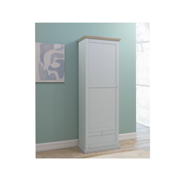 Šedá šatní skříň 60x180 cm Binz – Støraa-image-3