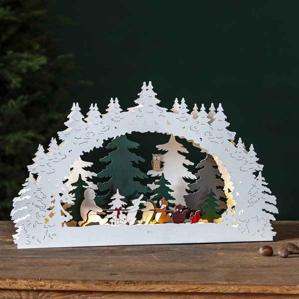 Vánoční světelná dekorace Forest Friends – Star Trading-image-1