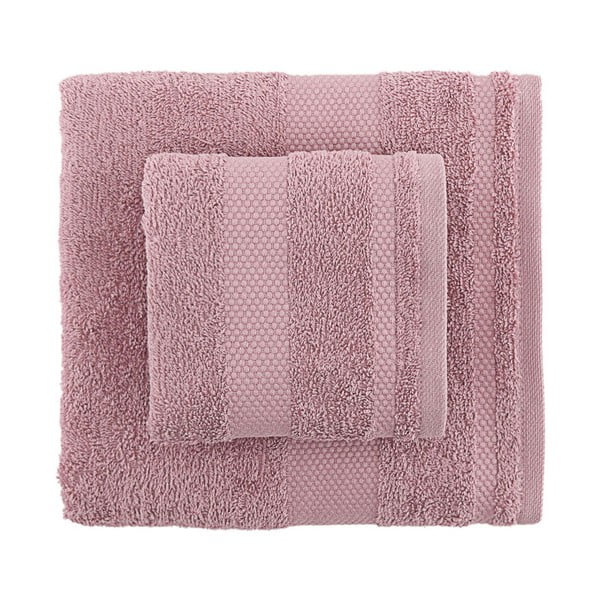 Sada 2 fialových ručníků Clio 