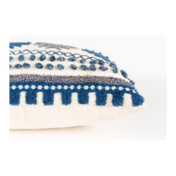 Modrý polštář s výplní Zuiver Sala, 65 x 30 cm-image-4