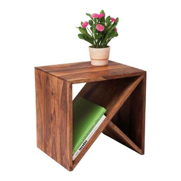 Příruční stolek z palisandrového dřeva Kare Design Zigzag