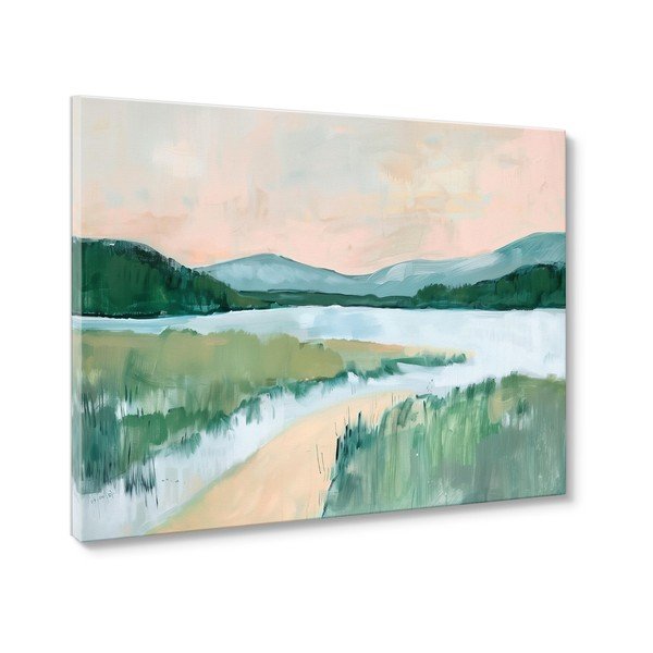 Obraz 70x100 cm Gouache Lake – Styler-image-3