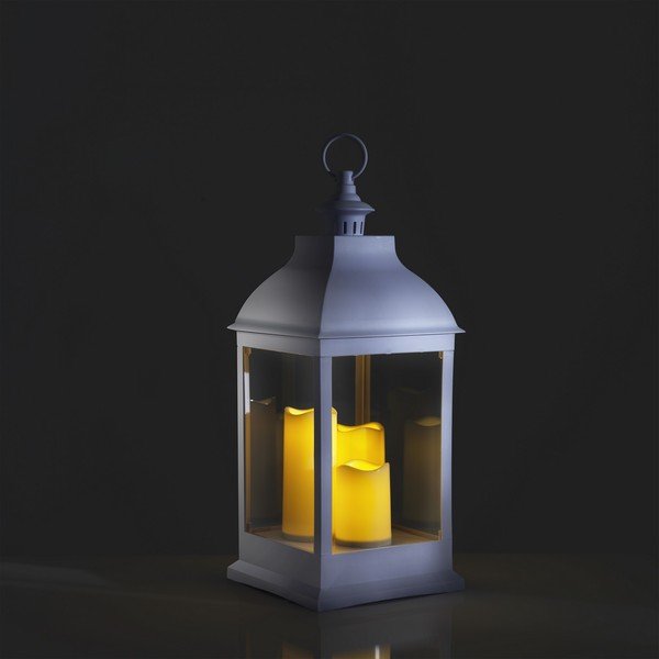 Bílá LED lucerna (výška 54 cm) – Tomasucci-image-2