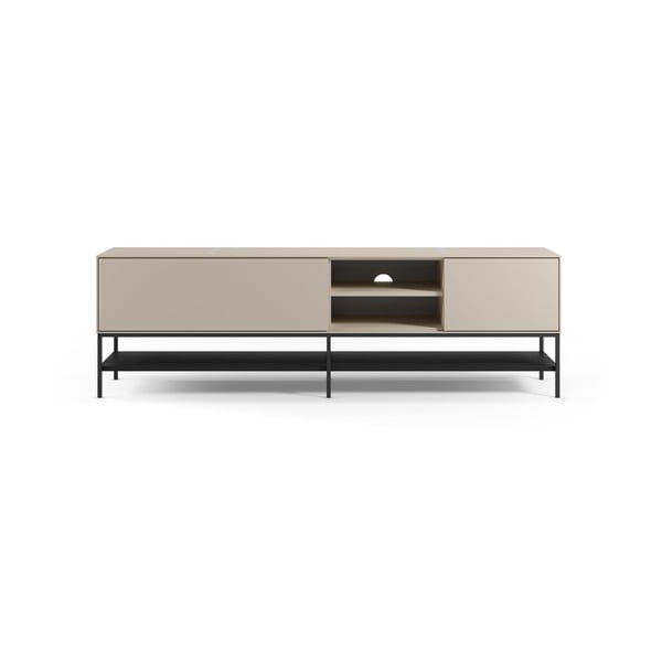 Krémový TV stolek 180x55x35 cm Amira – Marckeric
