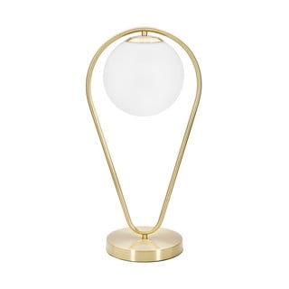 Stolní lampa ve zlaté barvě Mauro Ferretti Glamy Drop