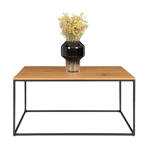 Konferenční stolek s deskou v dubovém dekoru House Nordic Vita, 90 x 60 cm-image-2