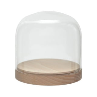 Skleněná vitrínka Wireworks Pleasure Dome Beech, Ø 13 cm