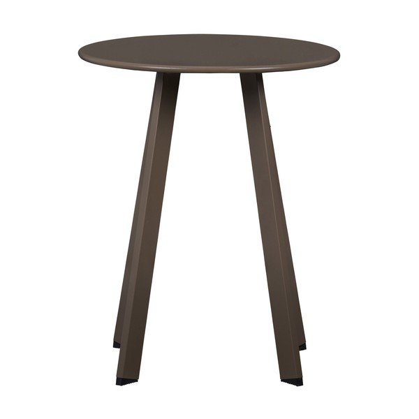 Kovový kulatý zahradní stolek ø 40 cm Fer – WOOOD-image-1