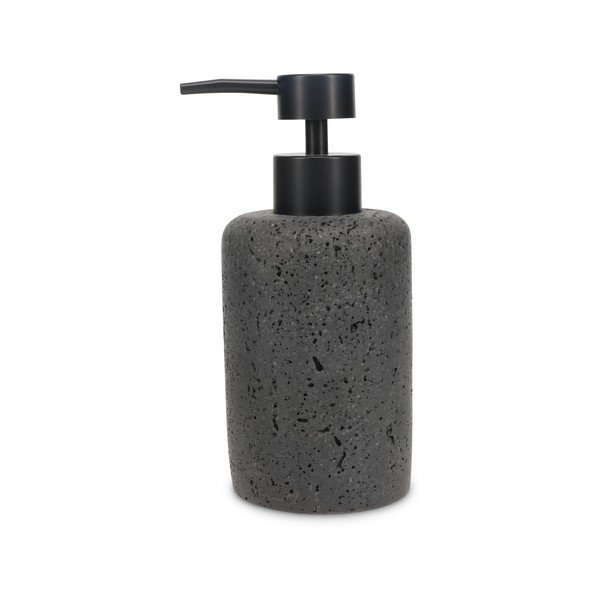 Tmavě šedý dávkovač mýdla z polyresinu 250 ml Suds – S|P Collection