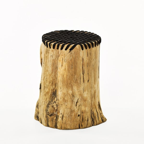 Stolička z teakového dřeva Simla Stump
