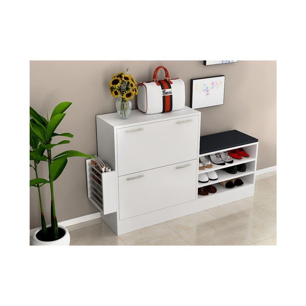Bílý botník Trend-image-3