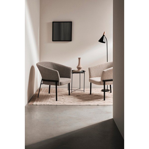 Kovový kulatý odkládací stolek ø 47 cm Hilmar – Yes Everyday-image-1