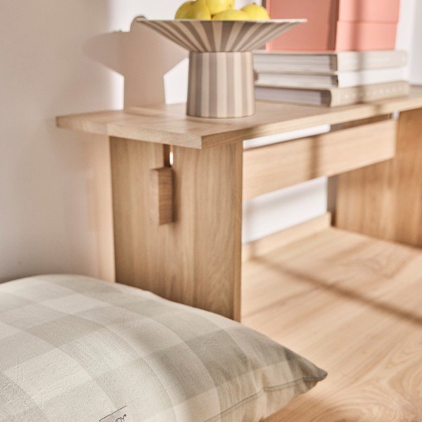 Béžový bavlněný pelíšek pro psa 74x60 cm Kyoto – OYOY Living Design-image-2