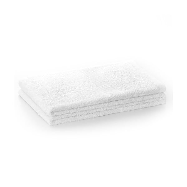 Bílý ručník AmeliaHome Bamby White, 50 x 100 cm