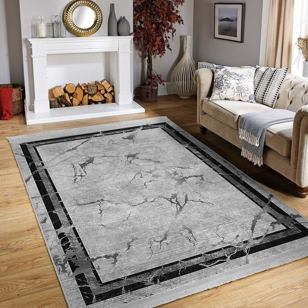 Šedý koberec běhoun 80x200 cm – Mila Home-image-4