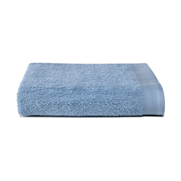 Světle modrý ručník Ekkelboom, 50x100 cm