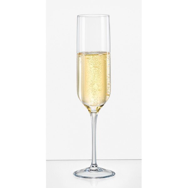 Sada 6 sklenic na šampaňské Crystalex Uma, 200 ml-image-1