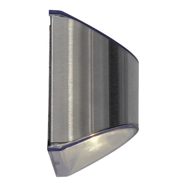 Sada 2 nástěnných nerezových solárních LED svítidel Star Trading Wally, výška 8 cm-image-2