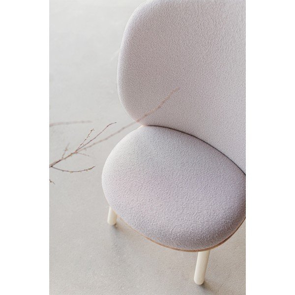 Béžové vlněné křeslo EMKO Naïve-image-1