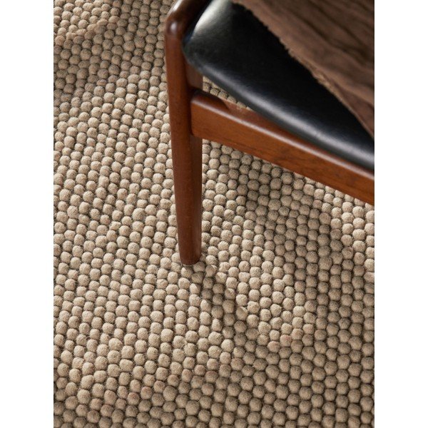 Ručně tkaný vlněný kulatý koberec v přírodní barvě ø 200 cm Richmond Diana – Ted Baker-image-3