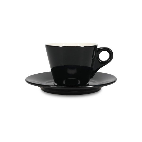 Černý porcelánový podšálek ø 15,5 cm Barista – BonBistro-image-4