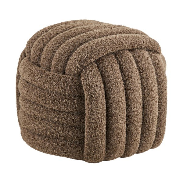 Hnědý taburet Napier – House Nordic