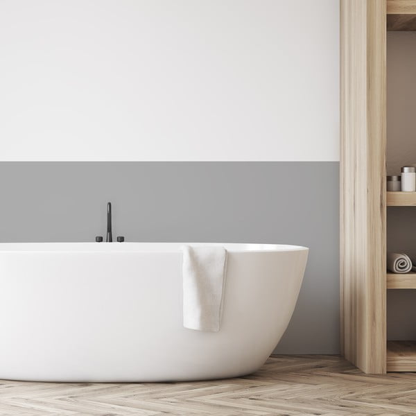 Samolepka na zeď 200x60 cm Light Grey – Ambiance-image-1