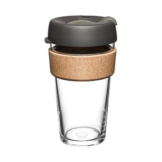 Černo-hnědý cestovní hrnek 454 ml Brew Cork Nitro L – KeepCup