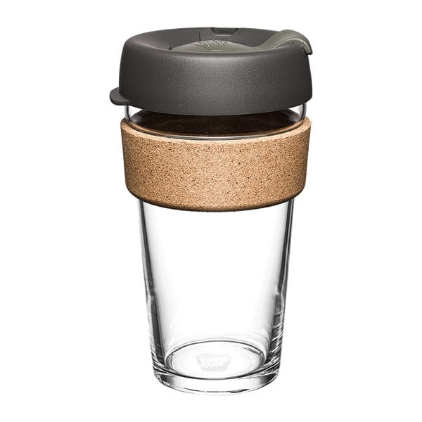 Černo-hnědý cestovní hrnek 454 ml Brew Cork Nitro L – KeepCup