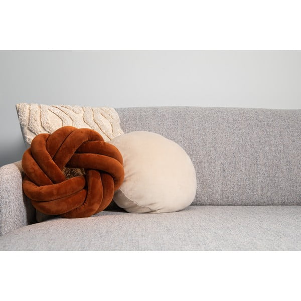 Dekorační polštář ø 30 cm Knot – Tiseco Home Studio-image-1