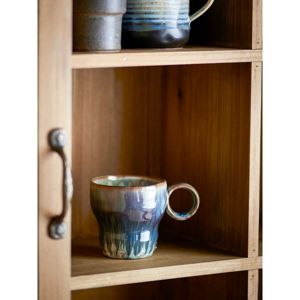 Modré šálky v sadě 4 ks z kameniny 300 ml Nigel – Bloomingville-image-2