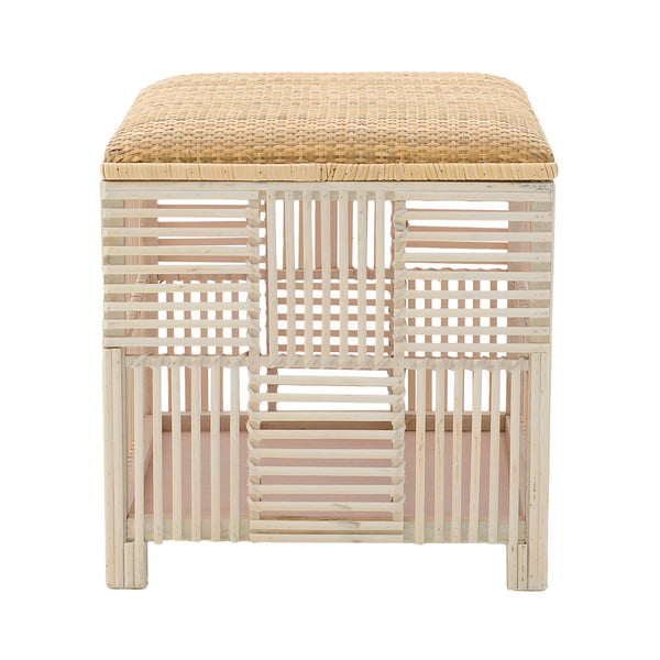 Stolička s úložným prostorem InArt Wooden, 40 x 43,5 cm