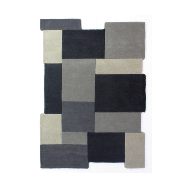 Vlněný koberec Flair Rugs Illusion Collage Odette, 120 x 180 cm