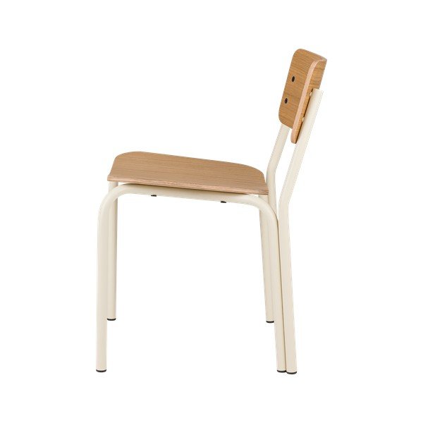 Stohovatelná jídelní židle v dekoru dubu v přírodní barvě Kei – noo.ma-image-2