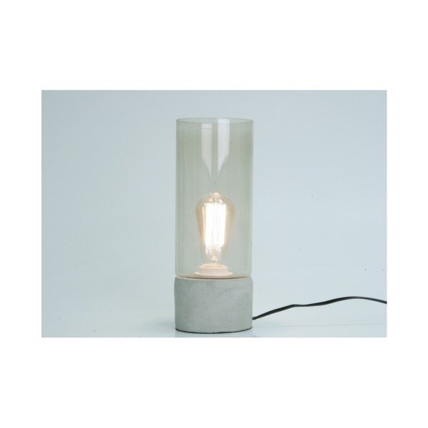 Stolní lampa s betonovým podstavcem Leitmotiv Lax-image-1