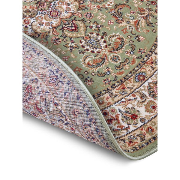 Zelený koberec Nouristan Zahra, ø 160 cm-image-3