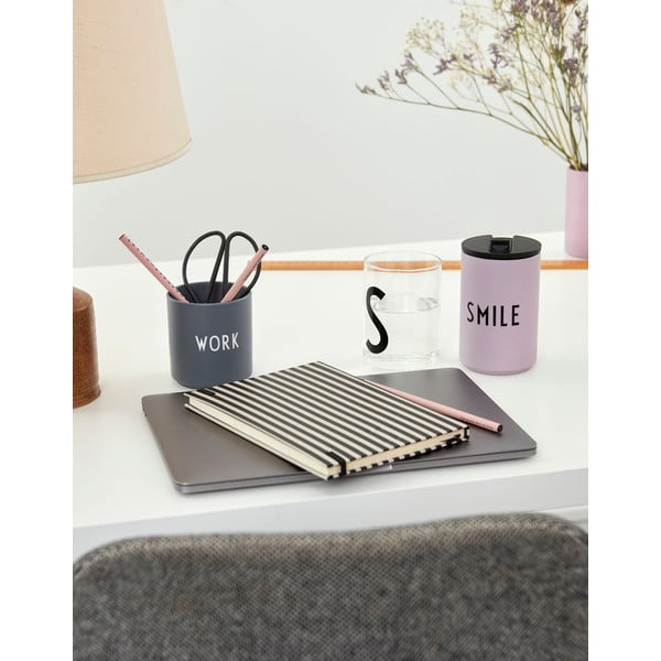 Fialový termo hrnek 350 ml Smile – Design Letters-image-4