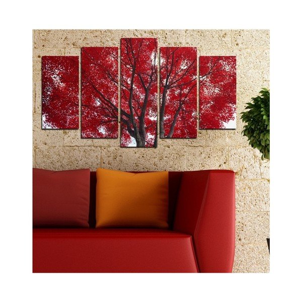 Vícedílný obraz 3D Art Red Passion, 102 x 60 cm-image-1