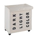 Béžový trojitý koš na prádlo Wenko Trivo, 117,6 l