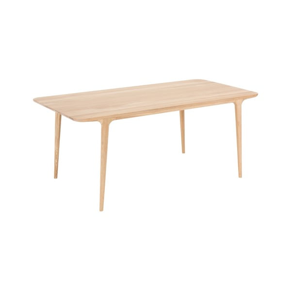 Jídelní stůl z dubového dřeva 90x180 cm Fawn – Gazzda