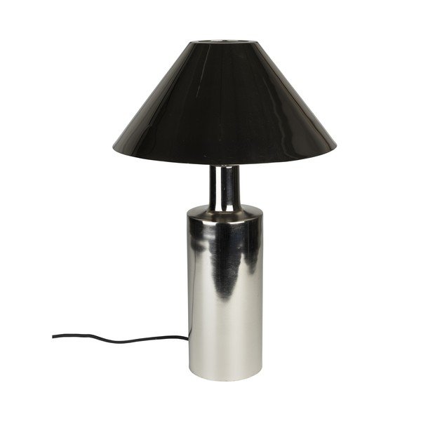 Kovová stolní lampa ve stříbrné barvě s kovovým stínidlem (výška 53 cm) Wonders – Zuiver