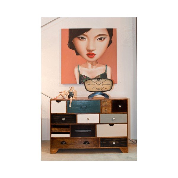 Komoda z mangového dřeva Kare Design Babalou, šířka 114 cm-image-2